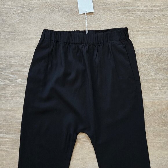 COS Drop Crotch Harem Cropped Trouser Pants Size Small MSRP $99 New With Tags - Picture 5 of 14